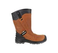 Botte de sécurité cuir marron S7S FO SR LG SC - SINGER - GAIA 45