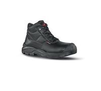 Botte de sécurité montante U-POWER Jaguar S3 - Noir - Cuir - Taille 39