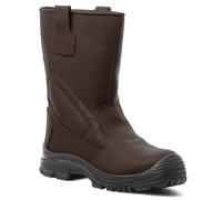 Coverguard Workwear – Botte de sécurité Piemontite S3 fourrée cuir marron taille 38