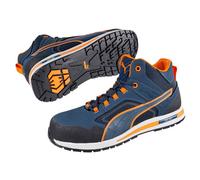 Botte de sécurité Puma Crosstwist Mid S3 conforme à la norme EN ISO 20345:2011 S3 HRO SRC bleu taille 36