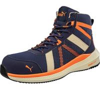 Botte de sécurité Puma Rival blue/orange mid S1PS conforme à la norme EN ISO 20345:2022 S1PS ESD FO HRO SR multicolore taille 44