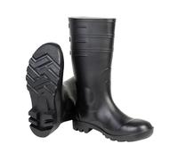 Botte de Travail Étanche | Haute de Sécurité S 5 | Couleur Noire | Fabriquée en PVC | Pointure