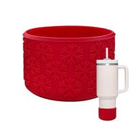 Botte en silicone pour gobelet | Manchon en silicone pour bouteille d'eau en verre - Manchon de tasse portable pour femme, homme, amis, famille