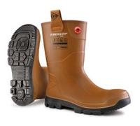 Botte sécurité DUNLOP Purofort RigPRO full safety - marron - S5 - T.37 - LJ2HR42.37 Marron