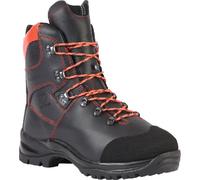 Bottes anti-coupures Oregon / Chaussures anti-coupures Waipoua Noir/Rouge Taille 45