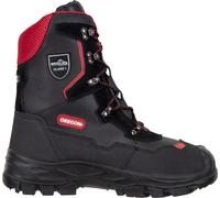 Bottes de protection contre les coupures de tronçonneuse Oregon en cuir avec embouts en acier, taille 40 295449-40