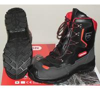 Bottes de protection pour tronçonneuses Oregon en cuir avec embouts en acier, 43