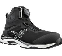 Bottes de sécurité Albatros Trailmaster noir QL mi-haut S3S conformes à la norme EN ISO 20345:2022 S3S ESD FO HRO SR Taille 42