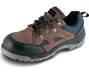 Bottes de sécurité Dedra en daim avec embout en acier, taille 46 (BH9P2-46)