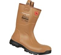 Bottes de sécurité DUNLOP PUROFORT RIG PRO S5 SR CI CR Brun Brun 38
