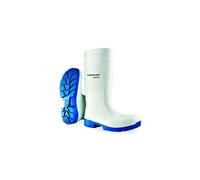 Bottes De Sécurité Étanches Agro Pu S4 Ci - Blanc Et Bleu - 39