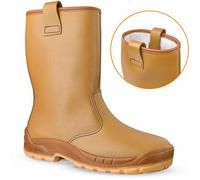 Bottes de sécurité fourrées JALFRIGG SAS CI S3 SRC marron P40 JALLATTE 00J0652-T40