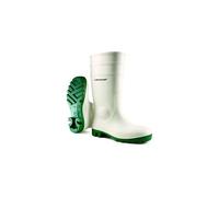 Bottes De Sécurité Industrie Alimentaire Agro Pvc Sb E Fo Sra - Blanc Et Vert - 36