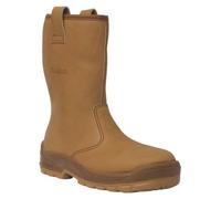 Bottes de sécurité Jalfrigg S3 CI SRC en cuir marron, taille 47 - Jallatte