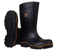 Bottes De Sécurité Noires S5 RUBBER LINE - SOLIDUR - RLS5NR-40