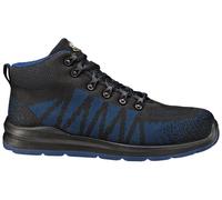 Bottes de sécurité pour homme Sir Safety CHAMPION FOBIA S3 sans embout métallique, embout en fibre de verre, taille 42, NOIR/BLEU