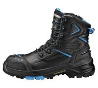 Bottes de sécurité pour homme Sir Safety Hunter S3S, cuir, embout en fibre de verre, semelle intermédiaire composite, taille 42, noir