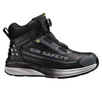 Bottes de sécurité Sir Safety FESTIVAL S7S ESD en cuir nubuck avec embout en fibre de verre, taille 38, NOIR
