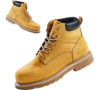 Bottes de travail à embout en acier, taille britannique 10,5, imperméables pour hommes, antidérapantes