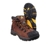 Bottes De Travail Pour Hommes Amblers FS39 Imperméables À Lacets Marron