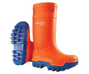 Bottes d'hiver Dunlop Purofort Thermo+ full safety S5 CI SRC - Taille 47 - orange