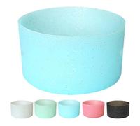 Bottes en silicone à paillettes pour bottes Stanley 590 ml, 850,5 g, 1234 g, protection de fond brillante pour accessoires Stanley, 7,5 x 4,5 cm, housse inférieure antidérapante pour bouteille d'eau