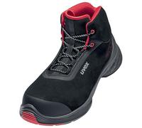 bottes uvex 1 G2 S3 noir, rouge largeur 11 taille 38