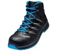 bottes uvex 2 tendance S2 bleu, noir largeur 12 Gr. 46