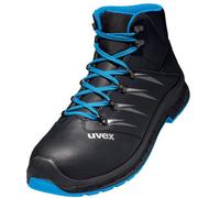 Uvex 2 Bottes Trend S3 69352 Bleu, Noir (69352) 42 (Weite 12)