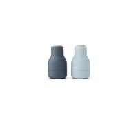 Audo Copenhagen Moulin à épices Bottle Grinder Small. lot de 2 Blues-hêtre