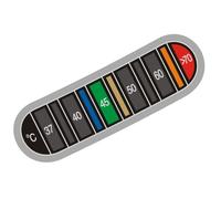Bottle Temp Sticker - Fermentation Tool for Water Testing | Adhesive Strip with Celsius Display, Easy Read Thermometer, Brewing Accessory for Home Beer, Wine Making, Aquarium Use and Lab Projects