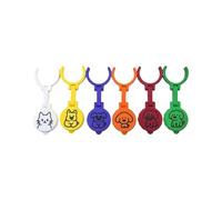 Bottle Tops - Lot de 6 couvercles de marquage de soda en forme d'animal - Bouchons hermétiques réutilisables et décoratifs pour voyage, maison, fête, rassemblement, réfrigérateur, camping, bureau
