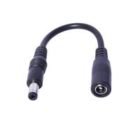 Bottone Câble adaptateur femelle CC 5,5 mm x 2,1 mm pour ventilateur de panneau solaire et lumière LED DC5521 convertit en câble adaptateur série C13/XLR
