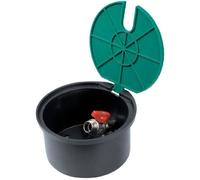 Bouche d'arrosage - Cap Vert - Filetage 20 x 27 mm - Vanne 1/4 de tour - Jardin