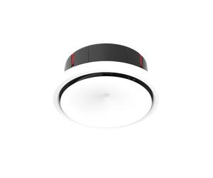 Bouche de soufflage chauffante ComfoGrid Therm DN125, plafond, D=166 mm, 230 V, blanc de Zehnder - 990430868