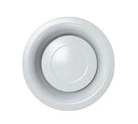 Bouche de ventilation design réglable en métal BEM 100 - UNELVENT - 850017