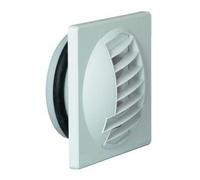 Bouche d'extraction autoréglable - BAP COLOR Standard Fixe 90 m³/h - Ø 125 mm - Blanc - 11019135 ALDES - 11019135