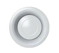 Bouche de ventilation design réglable en métal BEM 100 - UNELVENT - 850017