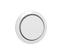 Bouche d'extraction et d'insufflation BER plastique rond réglable BER D125 P - - 853695