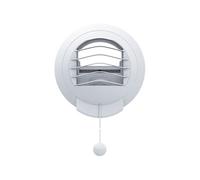 Bouche d'extraction hygroréglable WC à cordon 05/30 m3/h BTATC Blanc