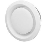 Bouche d'extraction plastique - UNELVENT - BOCP 80 - Manchette à griffes - Blanc - Plastique