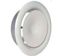 Bouche d'extraction sr 145 aldes - noyau acoustique - ø125 mm - blanc