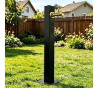 Bouche d'incendie de cour de robinet extérieur, Colonne d'eau verticale de jardin, Robinet d'eau debout en acier inoxydable 304 pour l'irrigation et l'arrosage de la cour