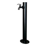 Bouche d'incendie de cour en acier inoxydable Robinet extérieur en laiton, Robinet de colonne d'eau vertical pour patio jardin pelouse pâturage irrigation et boisson