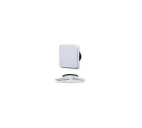 Bouche d'extraction/insufflation UNELVENT BDO 855016 plastique réglable Ø125 mm blanc/noir