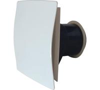 Bouche fixe d'extraction design carrée Ø80 mm