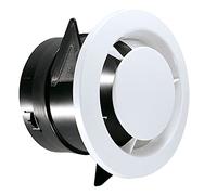 Bouche fixe d'extraction wc PB 80 NP avec manchon court Ø80 - ATLANTIC - 422147