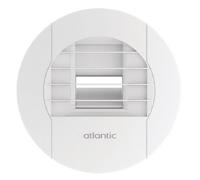 Bouche hygro Cuisine 10/45-135 230V bouton poussoir ou teleco. ir D125 griffes - ATLANTIC 542570