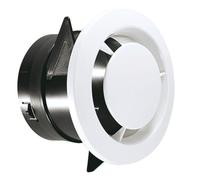 bouche ventilation - fixe - diamètre 80 mm - manchon long - atlantic 422146