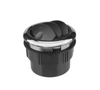 Bouches Climatisation Sortie Universelle De Climatisation D'évent A/C 2,95 Pouces Avec Chrome Pour Bus RV Lames D’Aération Réglables(B)